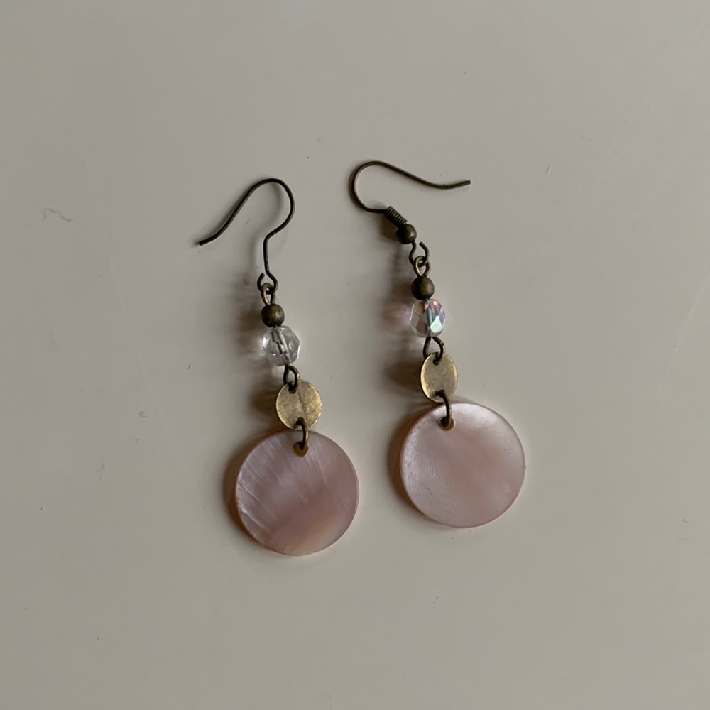 Mother of pearl earrings